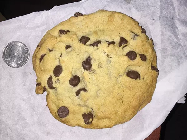 Eat Me: Jumbo chocolate-chip cookie from Cakery Square