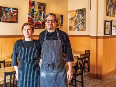 Michael and Yelena Barnhouse run Lola Bistro on the North Side