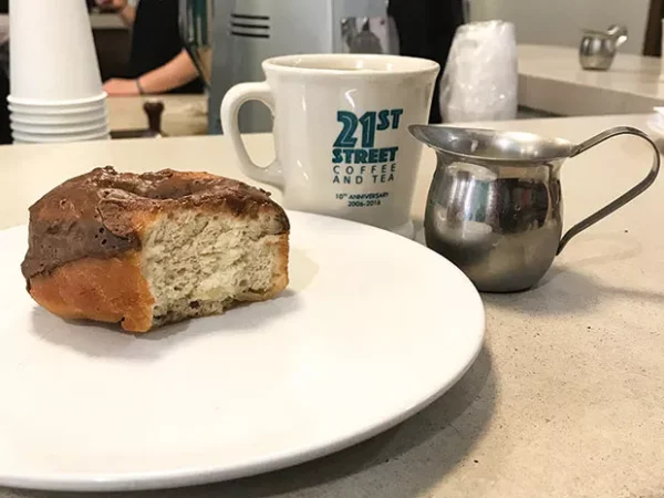 Eat Me: Chocolate glazed donut