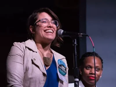 State Rep. candidate Sara Innamorato says state Rep. Dom Costa is ‘hiding’ in failing to attend candidate forum