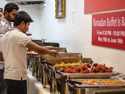 Breaking fast for Ramadan at Salem’s Market in the Strip District