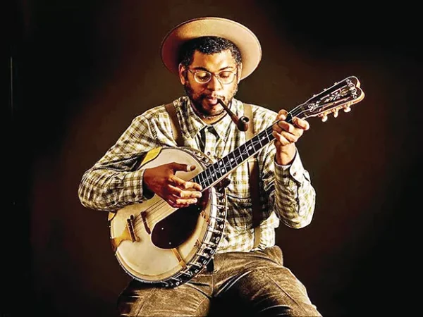 Folk musician Dom Flemons tackles the legacy of the black cowboy