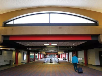 Is the Pittsburgh airport building up a flight bubble?