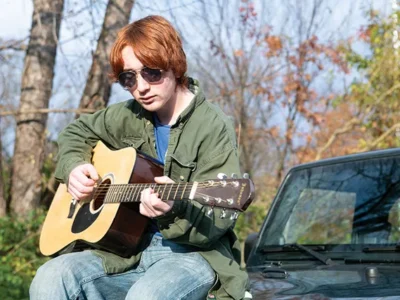 Woodland Hills senior Eli Alfieri uses music as a form of coping