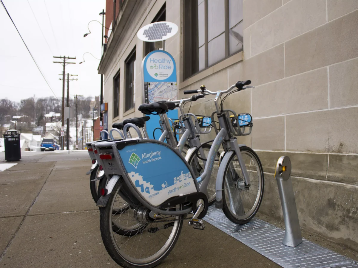 Healthy Ride started with 50 docking stations in 2015; this week, they reached 100