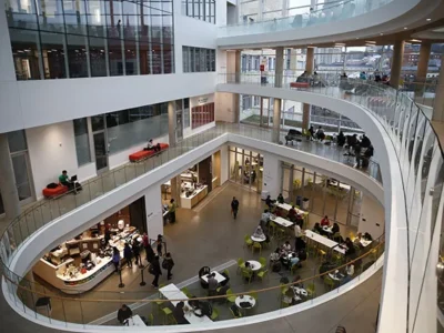 After $205 million and three years of construction, Carnegie Mellon University’s David A. Tepper Quad is complete