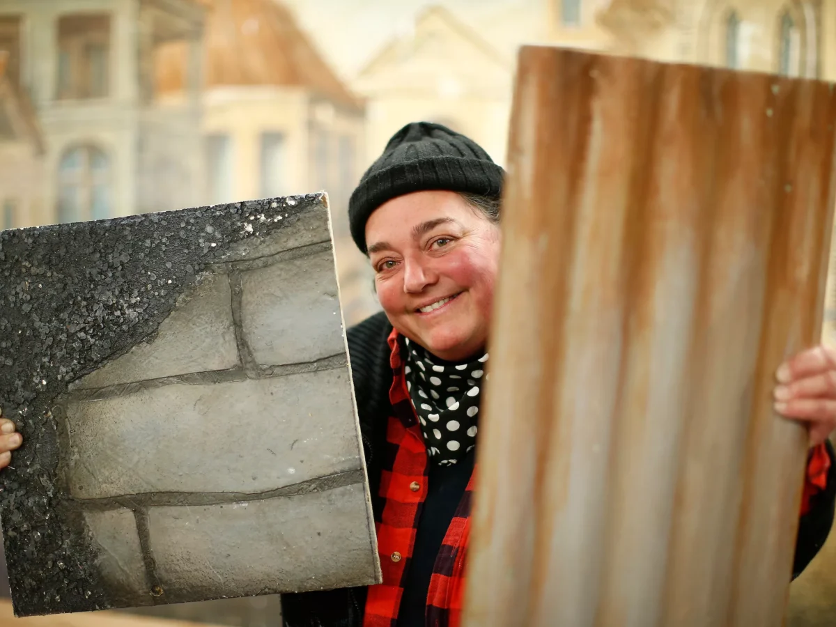 Backstage with scenic artist Leah Blackwood