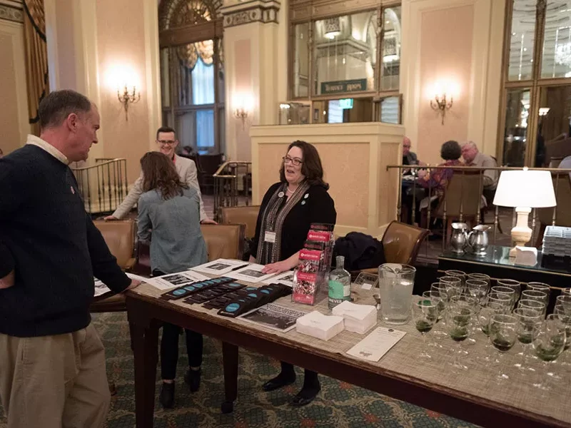 Wigle and Omni Hotel team up for a bar crawl the way it should be: indoors