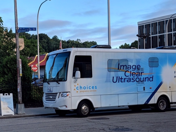 Democratic Socialists launch local #GramTheVan campaign to combat anti-abortion efforts