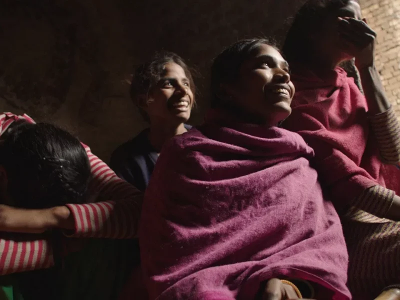 Women in India learn to make their own pads in Period. End of Sentence.