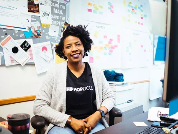 Backstage with Kahmeela Adams-Friedson at the Office of Public Art