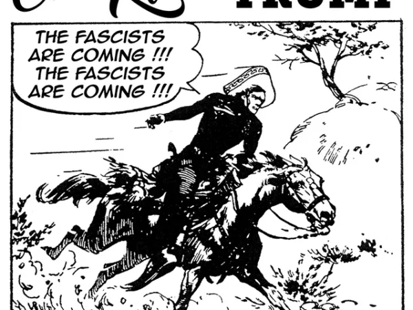 Comic series Cisco Kid vs. Donald Trump pits a Western icon against the president
