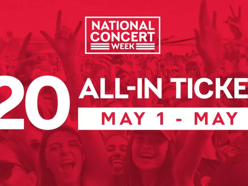 National Concert Week kicks off May 1