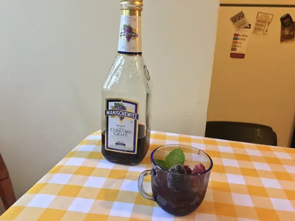 Treat yourself to this Manischewitz slushy recipe