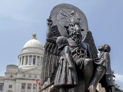 Hail Satan focuses more on the hypocrisy of Christianity than on the Dark Lord