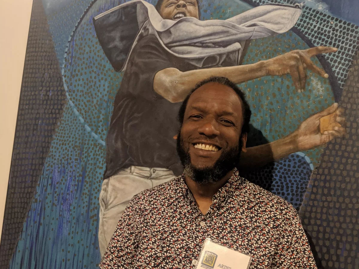 Politically-charged Pittsburgh artist Ulric Joseph wins Best of Show in this year’s Juried Visual Art Exhibition at Three Rivers Arts Festival