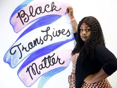 Ciora Thomas creates a safe and welcoming space for fellow trans and people of color