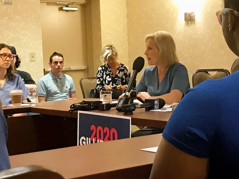 A list of Trump’s ‘broken promises,’ as told by presidential candidate Kirsten Gillibrand