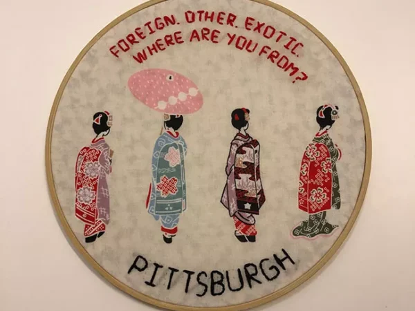 The rare — if not only — art exhibit in Pittsburgh that exclusively features the work of Asian Pacific Islander Americans