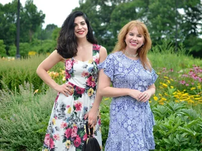 Co-hosts of Pittsburgh Post-Gazette’s Setting the SEEN talk sequins, Pittsburgh fashion, and athleisure chic with Tereneh Idia