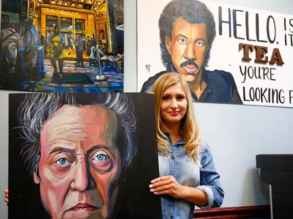 Meet the visual merchandiser who creates art for Market District