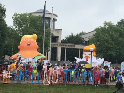 Trump’s visit to Beaver County cracker plant sparks protests