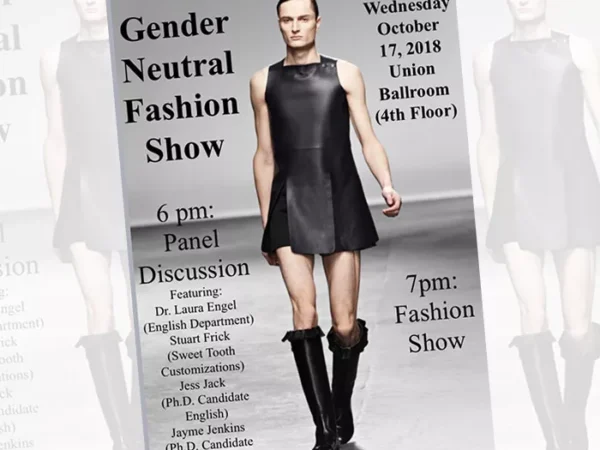 Duquesne University says gender-neutral fashion show can’t use gender-neutral promotional language