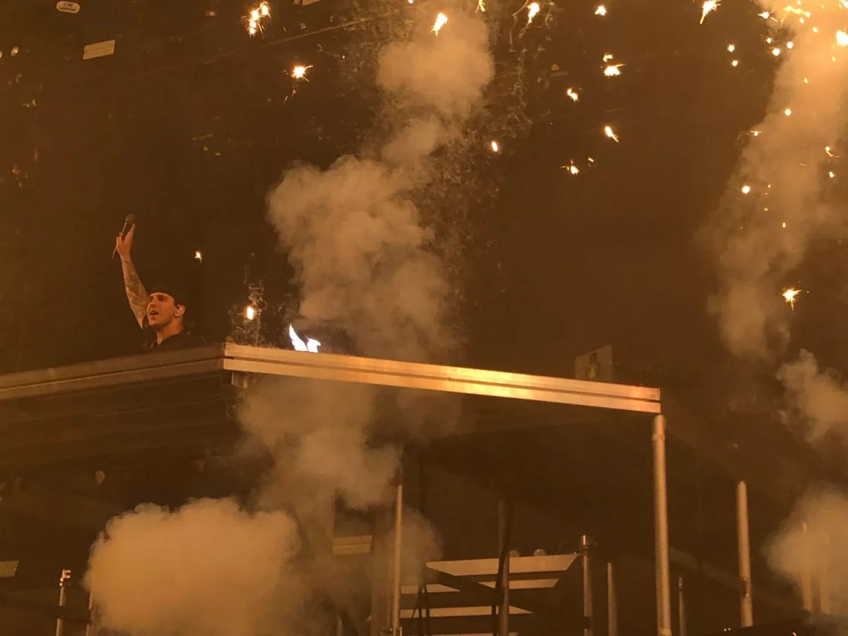Illenium played guitar for the first time ever on stage last night, and he did it in Pittsburgh