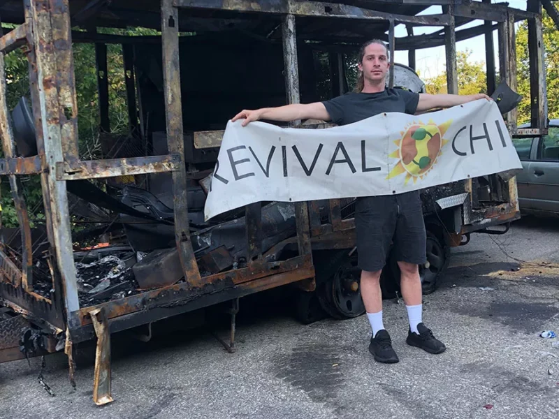 After a fire destroyed its food truck, Revival Chili is hoping for a fresh start with new GoFundMe