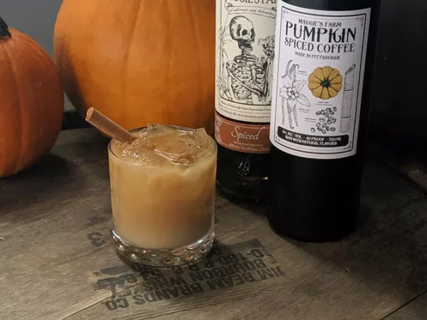 Spirits + coffee + pumpkin spice = nice