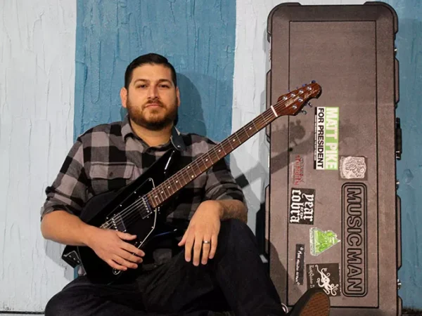 Instead of waiting for an invite, Emilio Rizzo became his own band