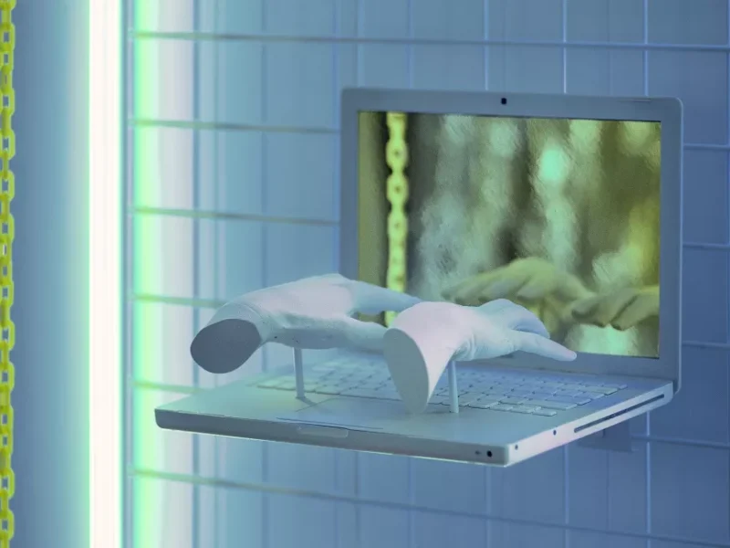 Utopia or Oblivion exhibition at Bunker Projects takes a colorful approach to addressing technological concerns