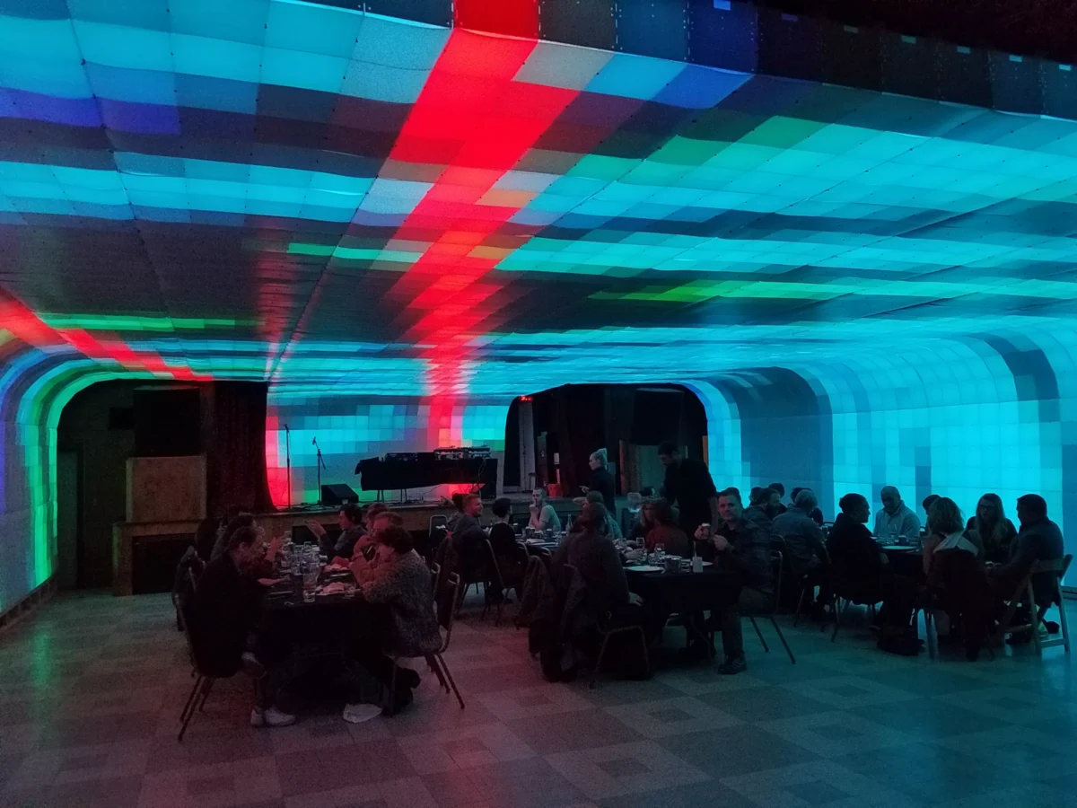 Celebrate Friendsgiving under the lights of Ian Brill’s VAULT at Spirit