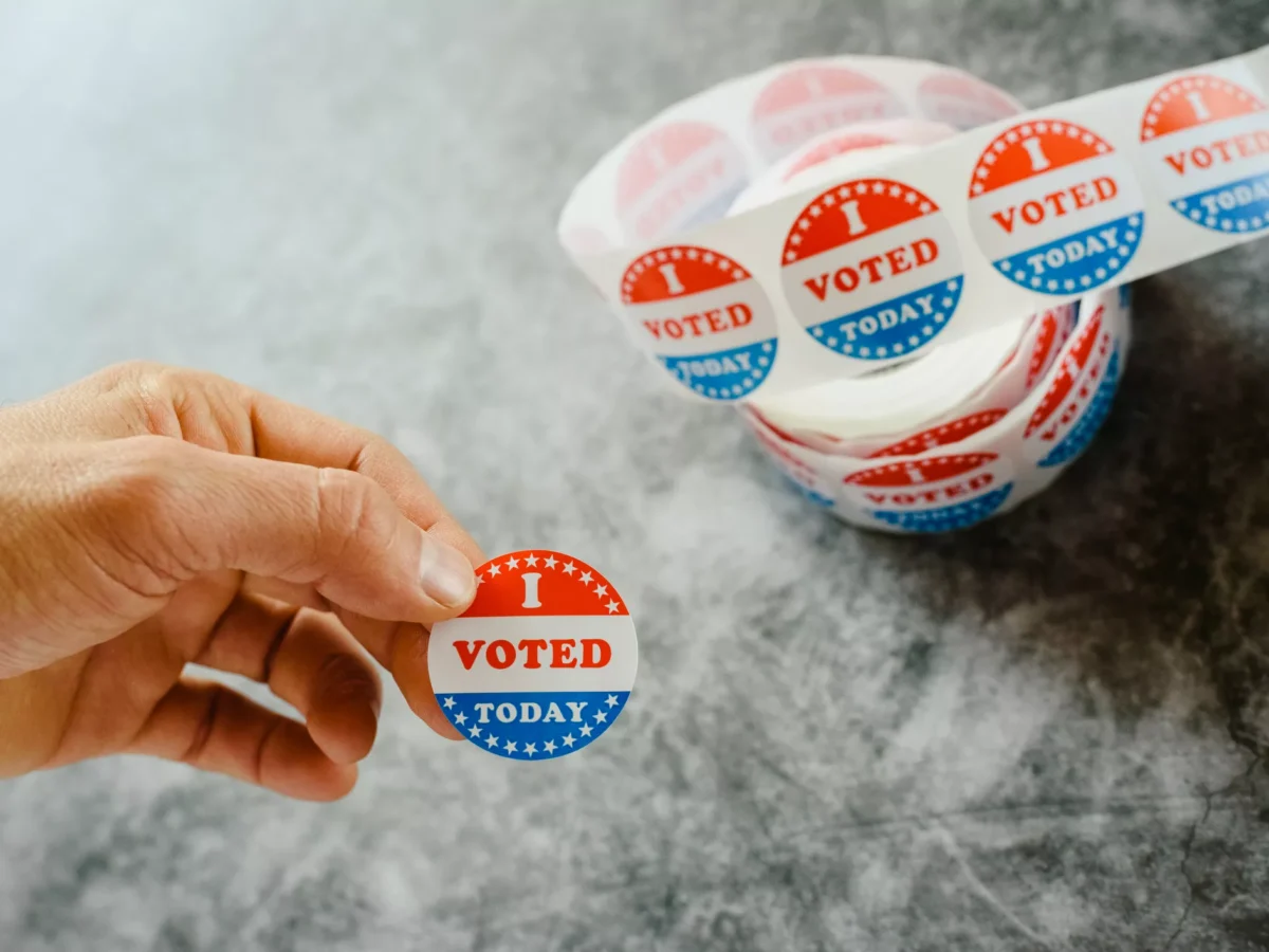 Why do people love voting stickers so much?