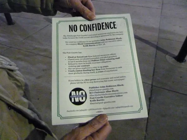 Pittsburgh Post-Gazette byline strike to end after Tuesday