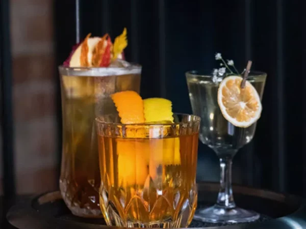 Commerce Bar specializes in Prohibition-era drinks and in-house creations