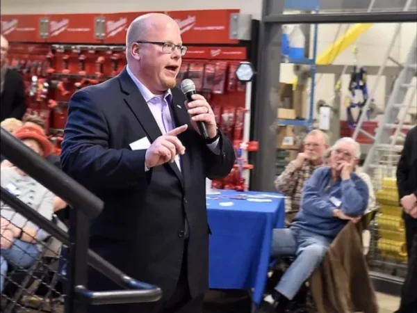 State House candidate Dan Smith is gearing up for a rematch with Daryl Metcalfe