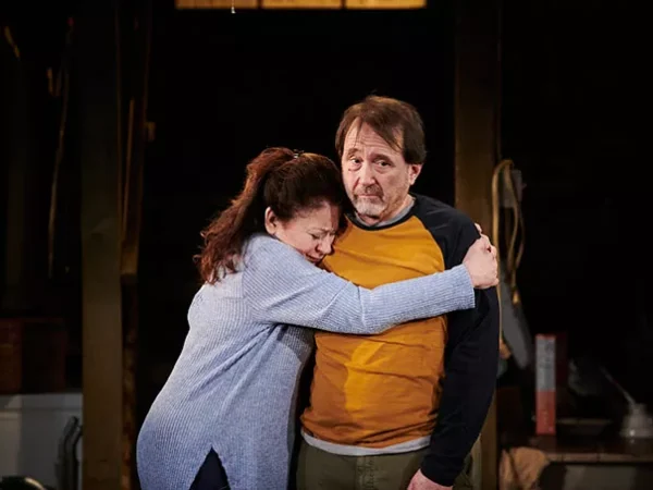 Downstairs is a story of broken tools and broken people in a dank, unfinished basement