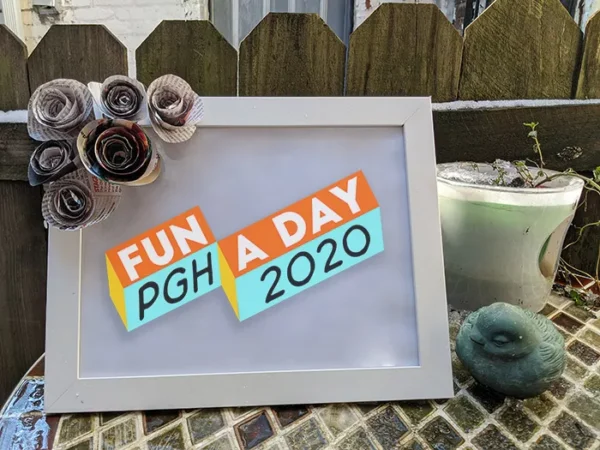 Fun a Day Pittsburgh: 31 Days of Upcycled Newspapers