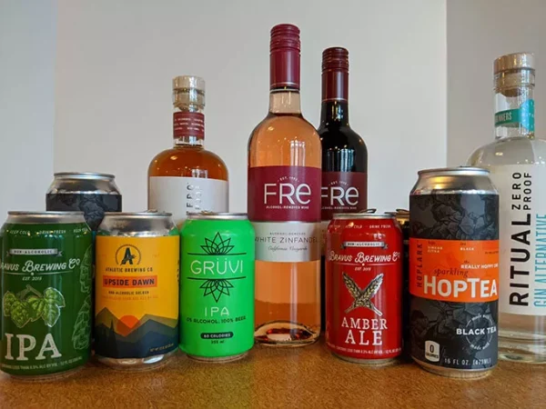 Dry January happy hour pop-up bar features alternative spirits and non-alcoholic craft beers