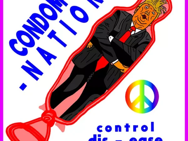 Stiff Competition injects humor and political commentary into safe sex packaging design