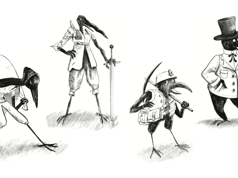 Pittsburgh game designer combines fantasy role-play and map-building for Beak, Feather, & Bone