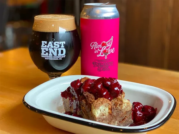 Local sandwich and beer heavyweights collaborate again for a V-day chocolate-cherry stout