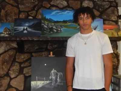 Student profiles: Gateway High School artist Ernest Bucanan Johnson III