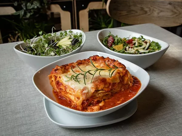 Housed in the refurbished Millvale Moose Lodge, Sprezzatura is relaxed, accessible, and fresh