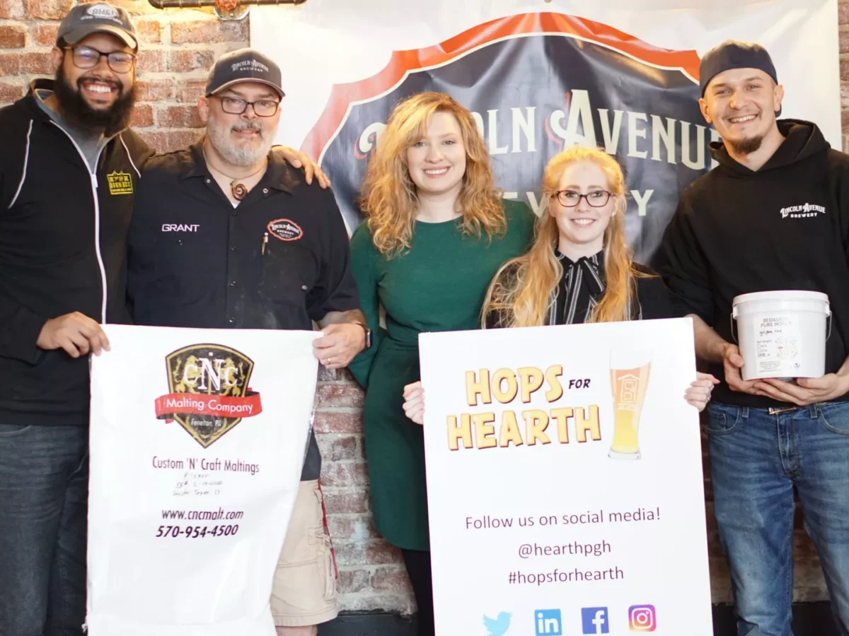 Lincoln Avenue Brewery and First Sip Brew Box team up with transitional housing nonprofit HEARTH for its 25th anniversary beer