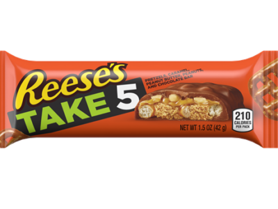 Take 5  candy bar rebranded as Reese’s, continues to be the best candy bar