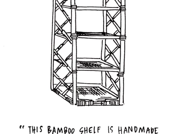 For Sale With Baggage: Elusive bamboo shelf