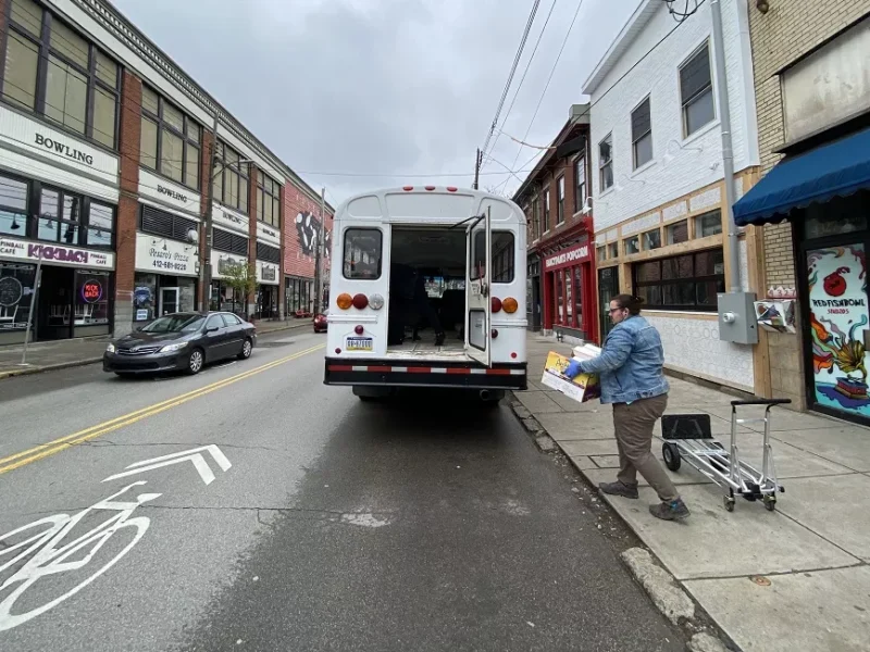 Michael Keaton helps Pittsburgh nonprofits make sure local children are fed