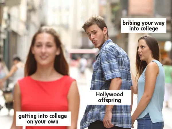 Very serious breaking news: Felicity Huffman’s daughter got into CMU on her own